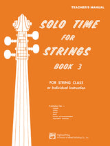 Solo Time for Strings - Book 3