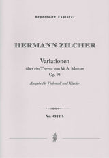 Zilcher: Variations on a Theme of Mozart, Op. 95