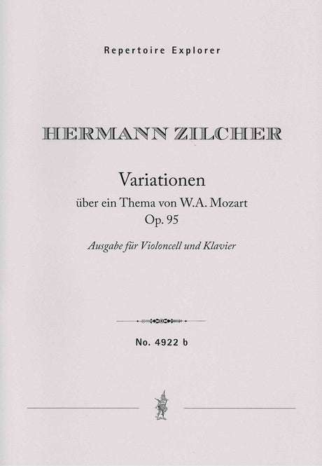 Zilcher: Variations on a Theme of Mozart, Op. 95