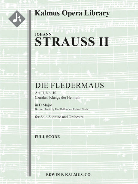 J. Strauss II: Klange der Heimath
