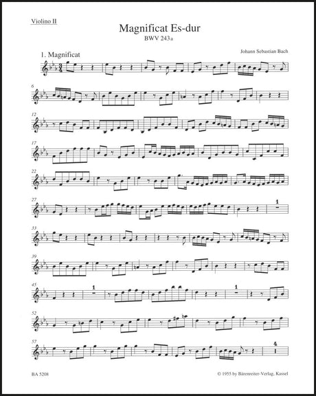 Bach: Magnificat in E-flat Major, BWV 243a
