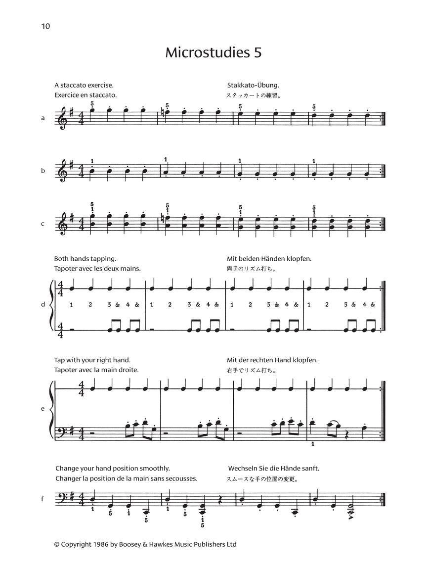 Norton: Microjazz for Piano - Collection 1
