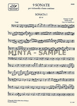 Vivaldi: 9 Cello Sonatas, RV 39-47