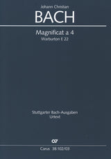 J.C. Bach: Magnificat a 4 in C Major, W E22