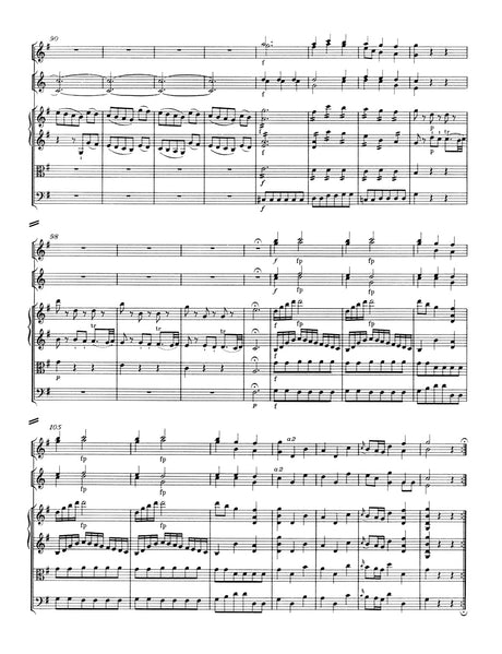 Mozart: Symphony No. 15 in G Major, K. 124