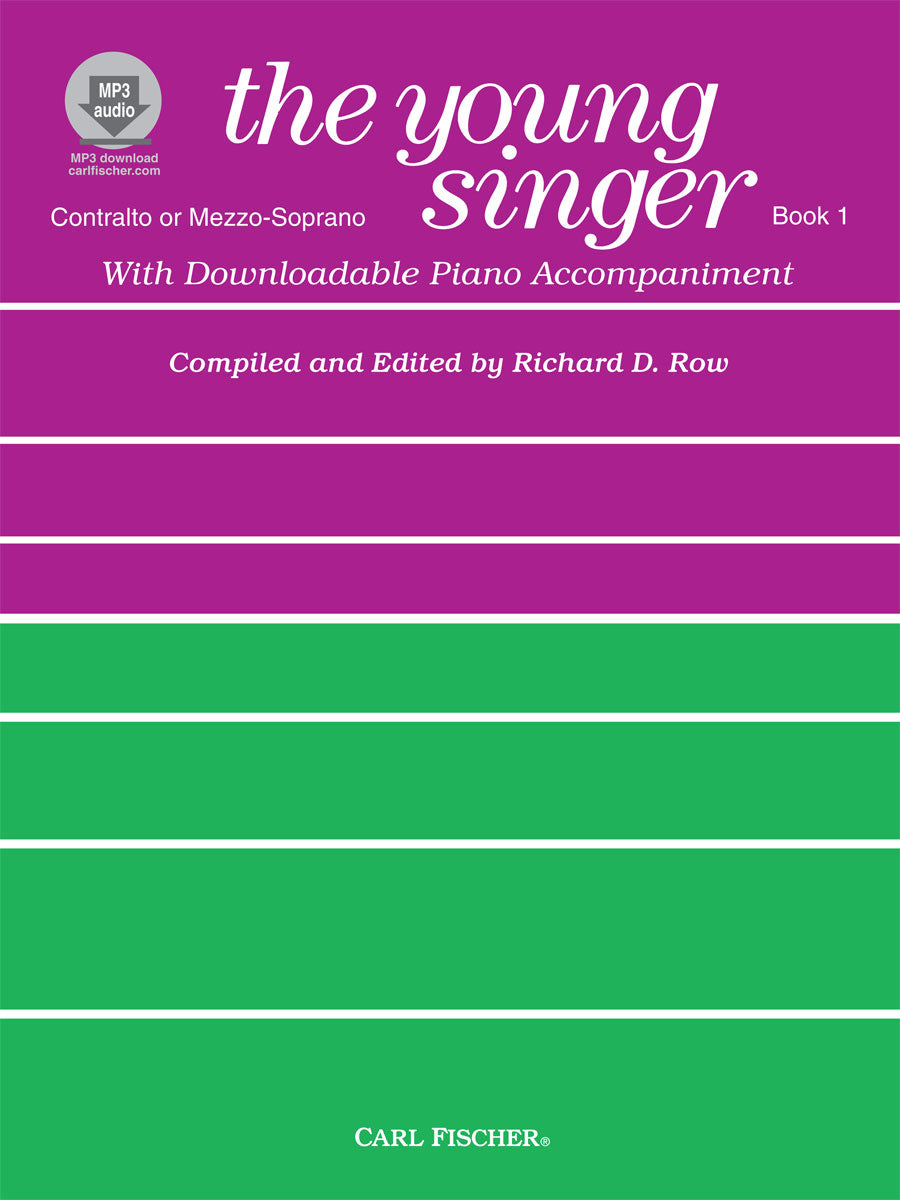 The Young Singer - Book 1 (Contralto/Mezze-Soprano) – Ficks Music