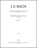 Bach: Brandenburg Concerto No. 2 in F Major, BWV 1047 (with performance markings)