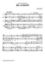 Saariaho: Die Aussicht