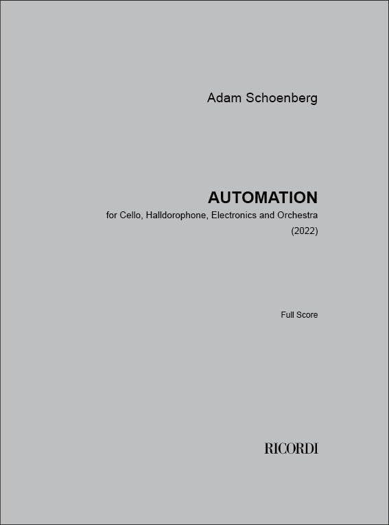 Ad. Schoenberg: Automation