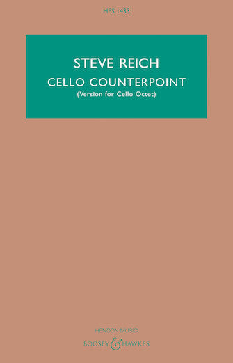 Reich: Cello Counterpoint