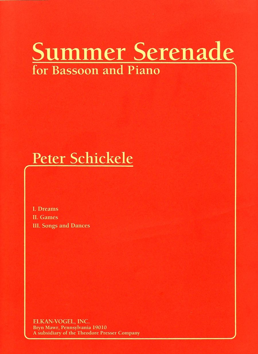 Schickele: Summer Serenade