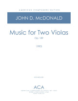 McDonald: Music for 2 Violas, Op. 189