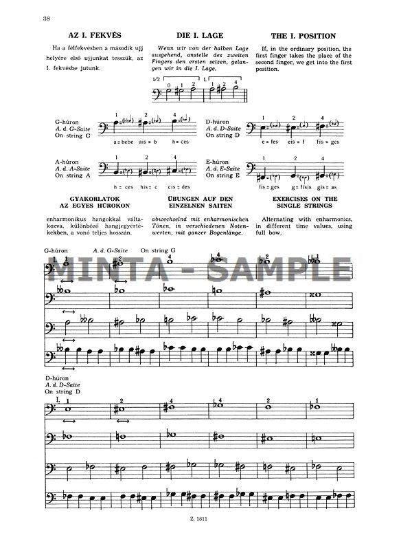 Double Bass Method - Volume 1