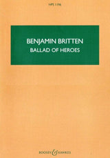 Britten: Ballad of Heroes, Op. 14