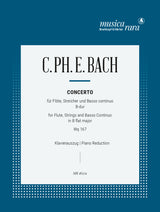 C.P.E. Bach: Flute Concerto in B-flat Major, Wq. 167
