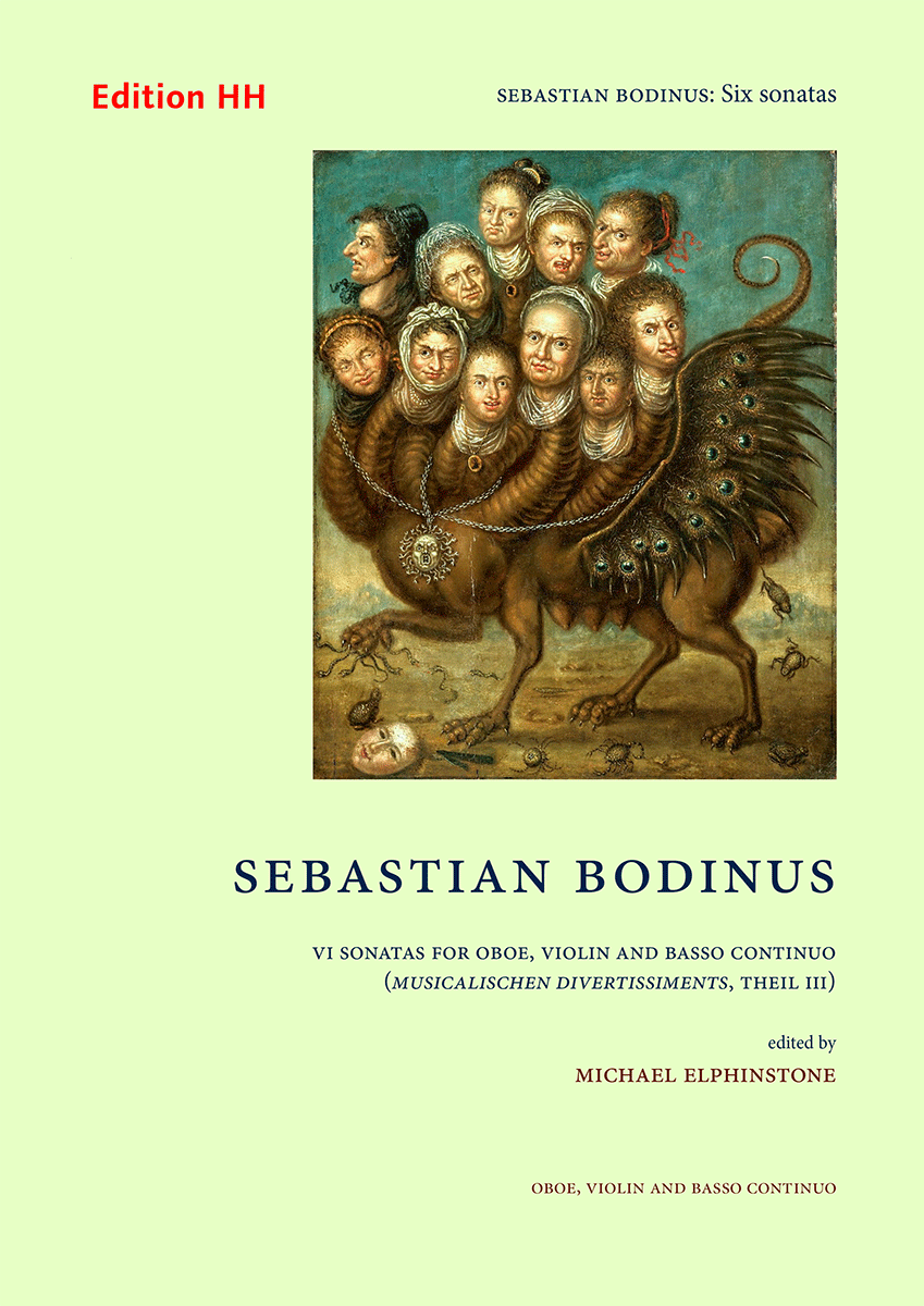 Bodinus: 6 Sonatas for Oboe, Violin, & Basso continuo