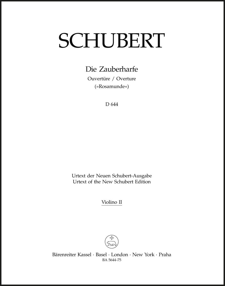Schubert: "Rosamunde" Overture, D 644