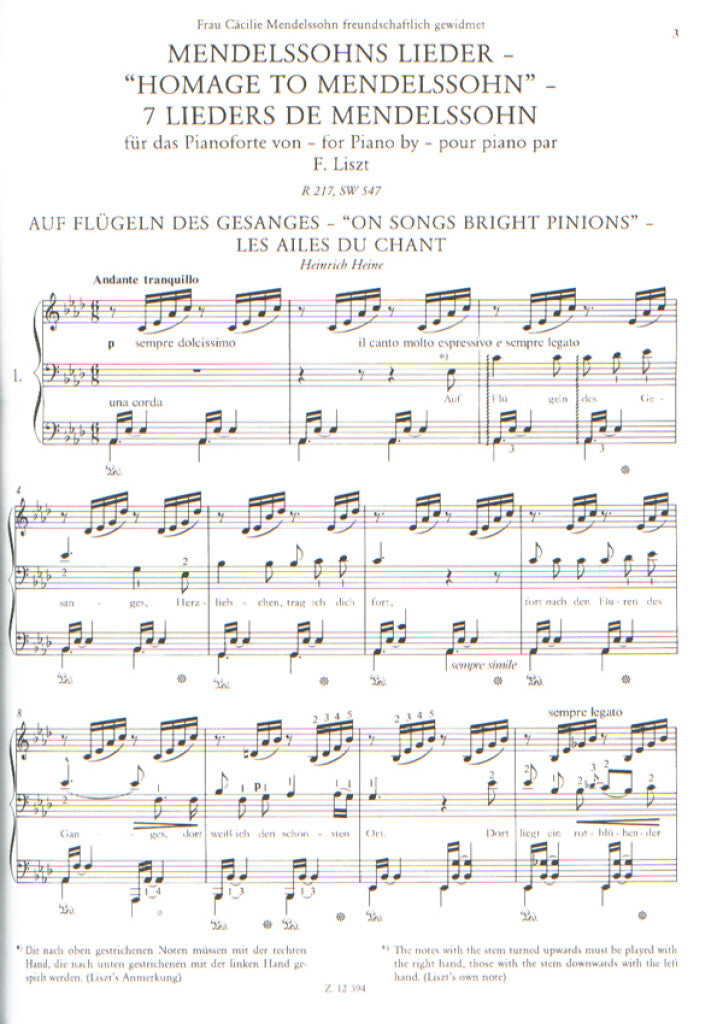 Liszt: Free Arrangements V