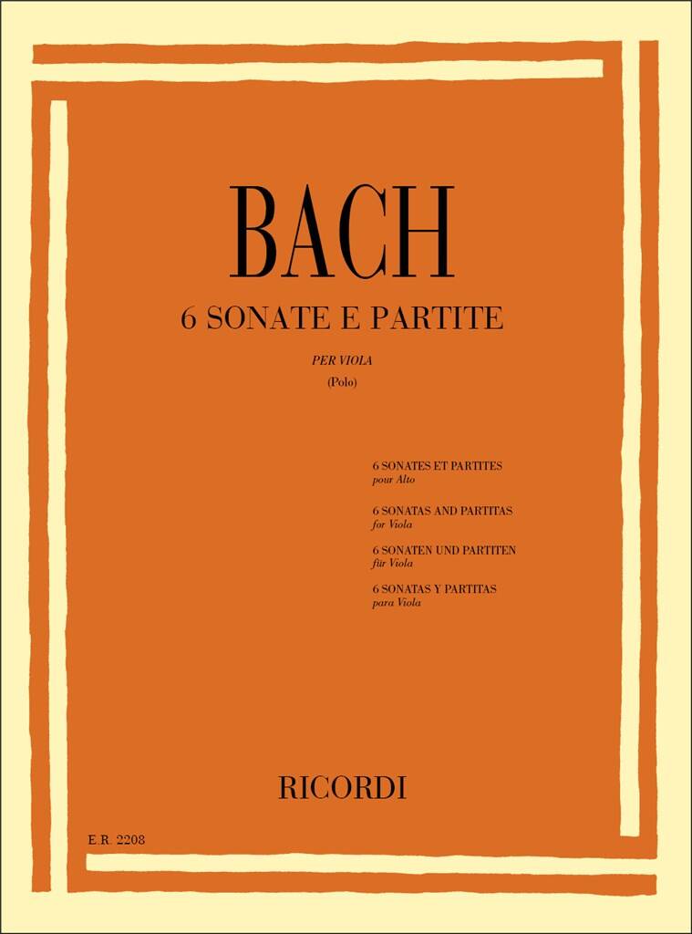 Bach: 6 Sonatas and Partitas (transc. for viola)