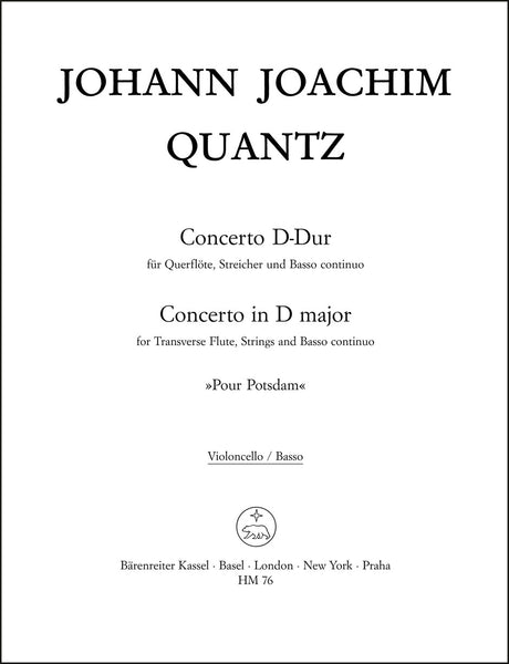 Quantz: Flute Concerto in D Major ("Pour Potsdam")