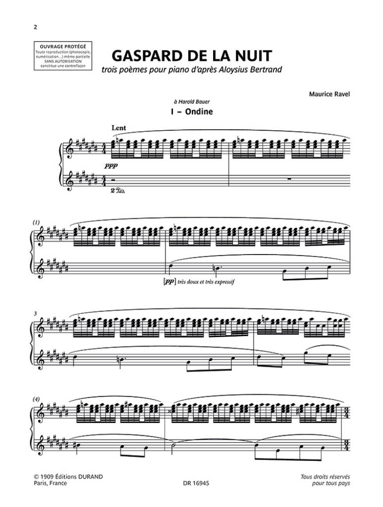 Ravel: Gaspard de la nuit – Ficks Music