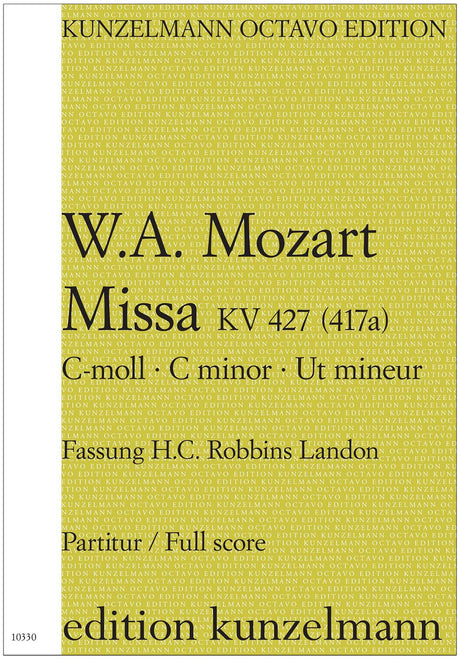 Mozart: Great Mass in C Minor, K. 427 (417a)
