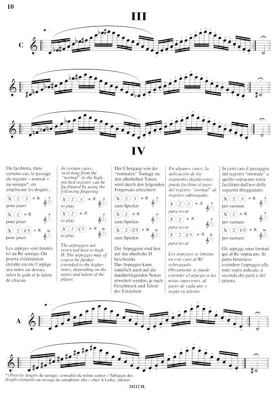 Londeix: Le détaché