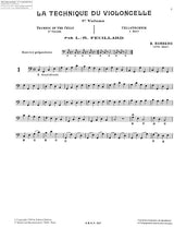 Technique of the Cello - Volume 1
