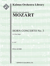 Mozart: Horn Concerto No. 3 in E-flat Major, K. 447