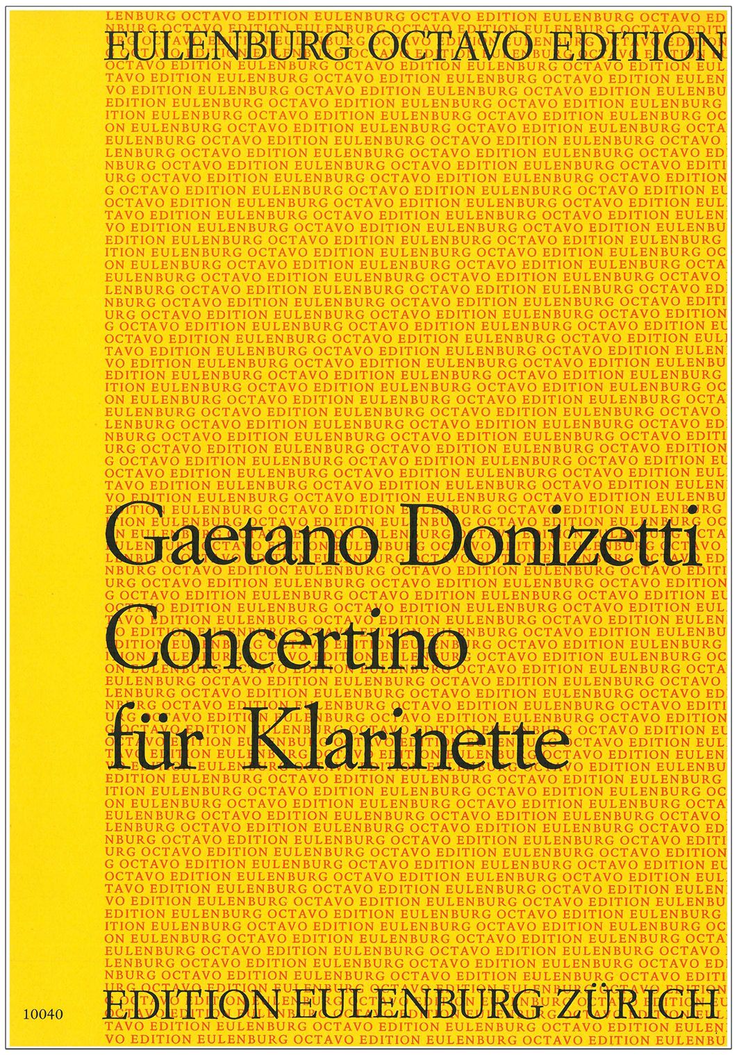 Donizetti: Concertino (Allegretto) for Clarinet in B-flat Major