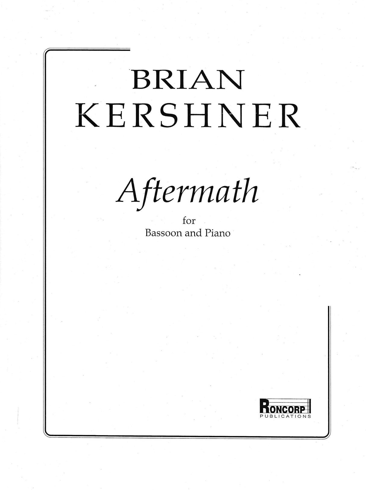 Kershner: Aftermath