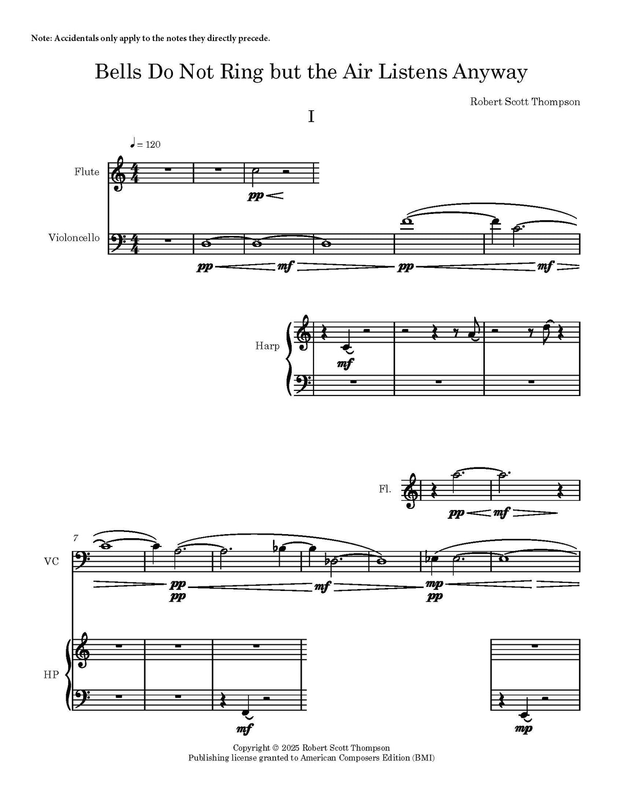 R.S. Thompson: Bells Do Not Ring but the Air Listens Anyway