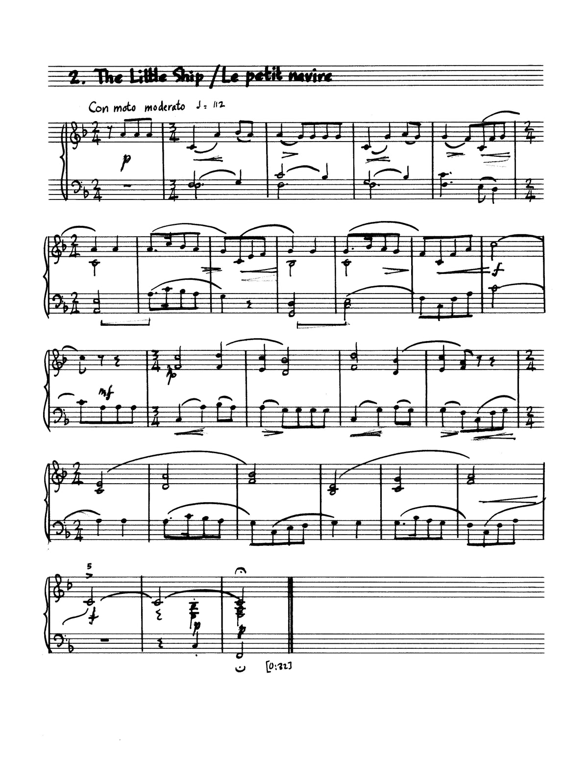 H. Stevens: 7 French Folksongs