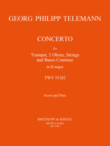 Telemann: Concerto in D Major, TWV 53:D2
