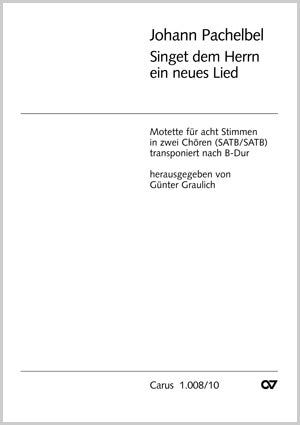 Pachelbel: Sing to the Lord a joyful song