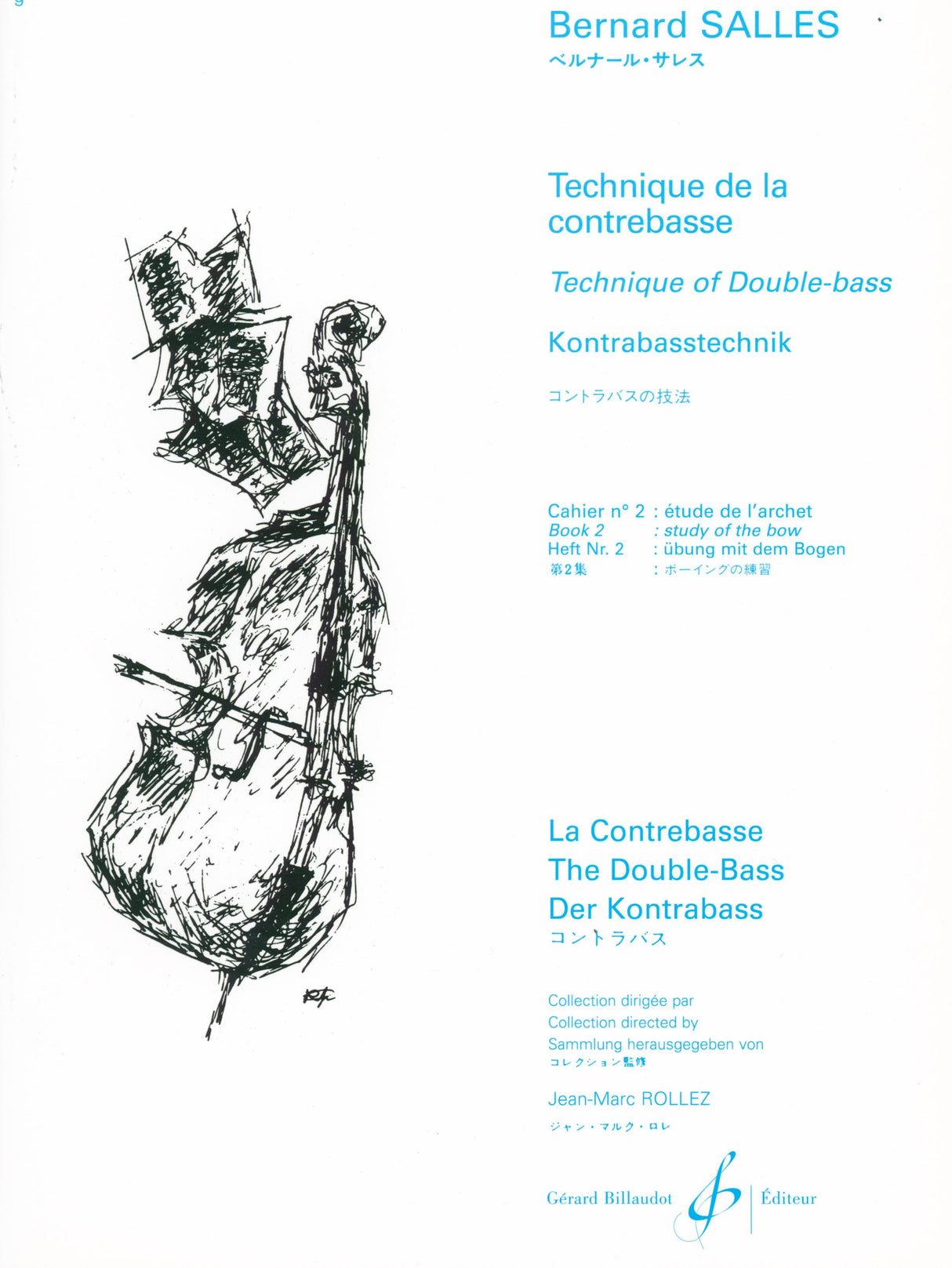 Salles: Technique of the Double Bass - Volume 2 (Etudes for the Bow)