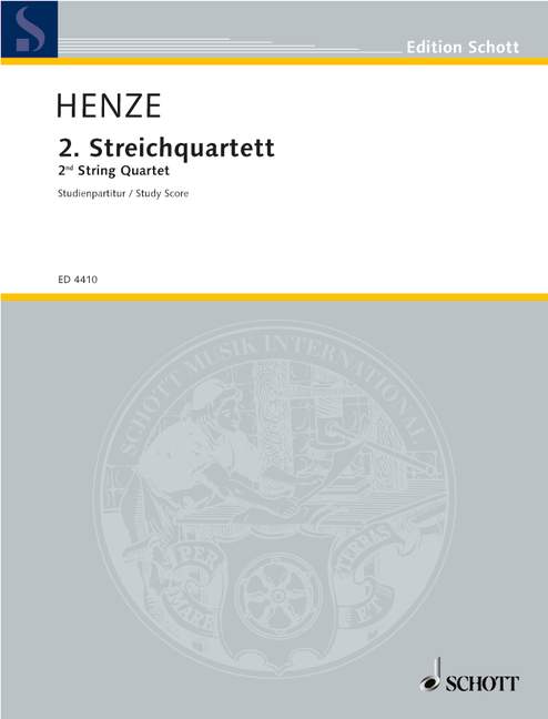 Henze: String Quartet No. 2