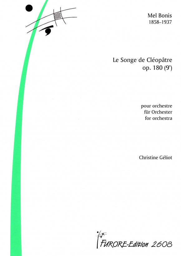 Bonis: Songe De Cléopâtre, Op. 180