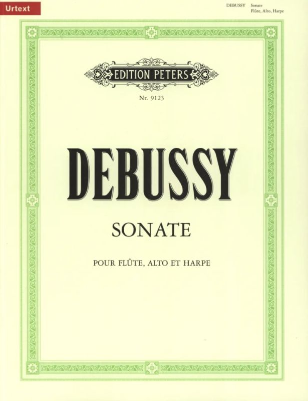 Debussy: Sonata for Flute, Viola and Harp