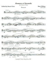 d'Ollone: Romance et Tarentelle