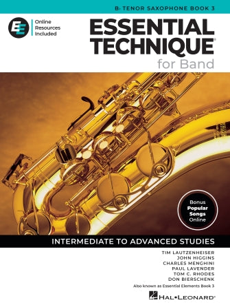 Essential Technique for Band – Book 3 (Essential Technique)