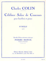 Colin: Famous Solos for Competitions - 1st Solo, Op. 33