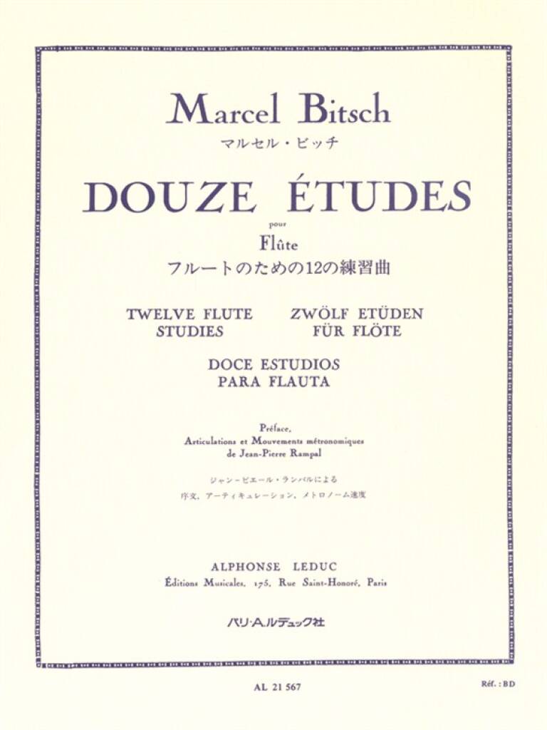 Bitsch: 12 Etudes