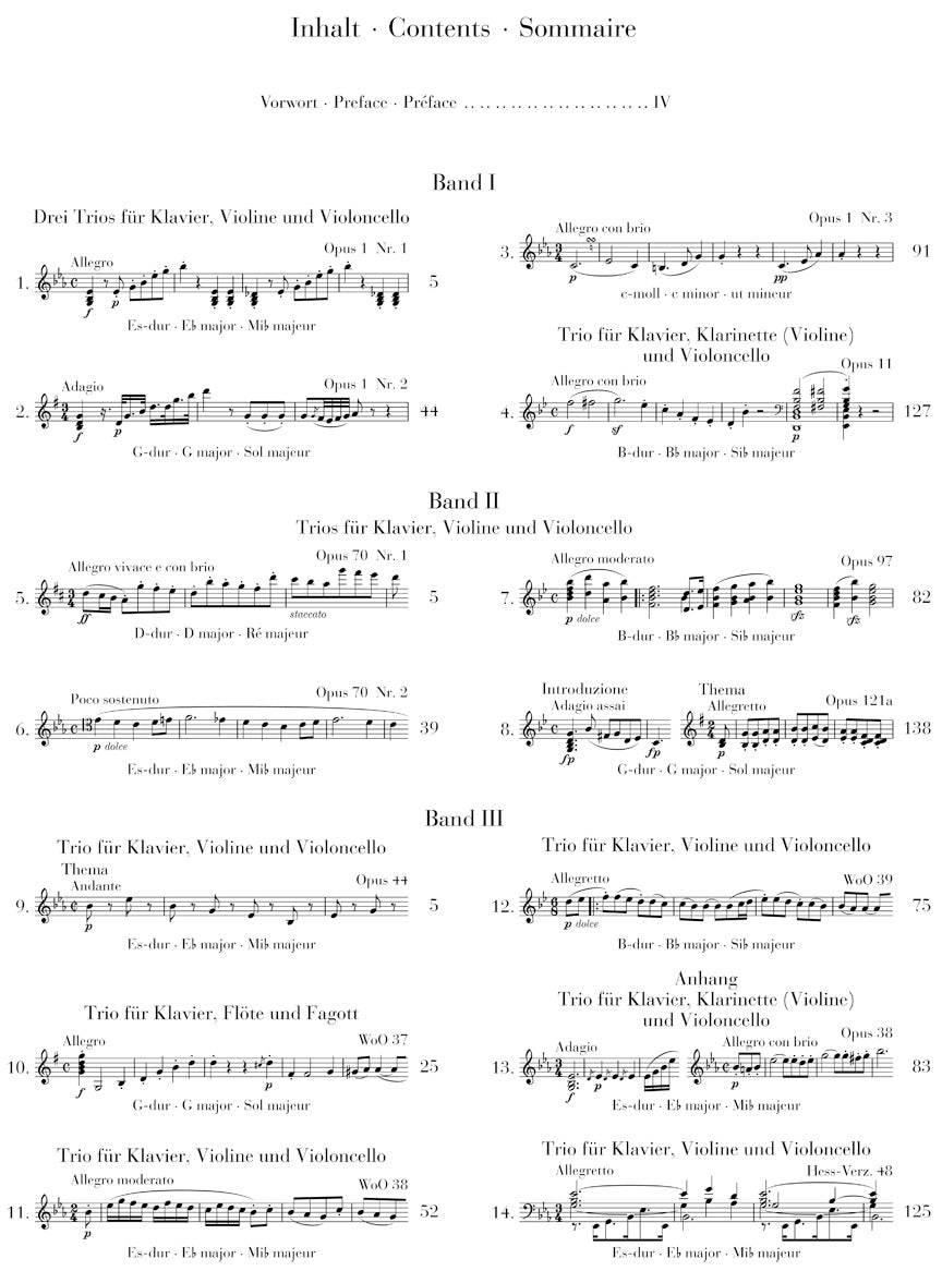 Beethoven: Piano Trios - Volume I – Ficks Music