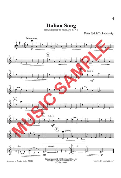 Intermediate Music for Three - Volume 1