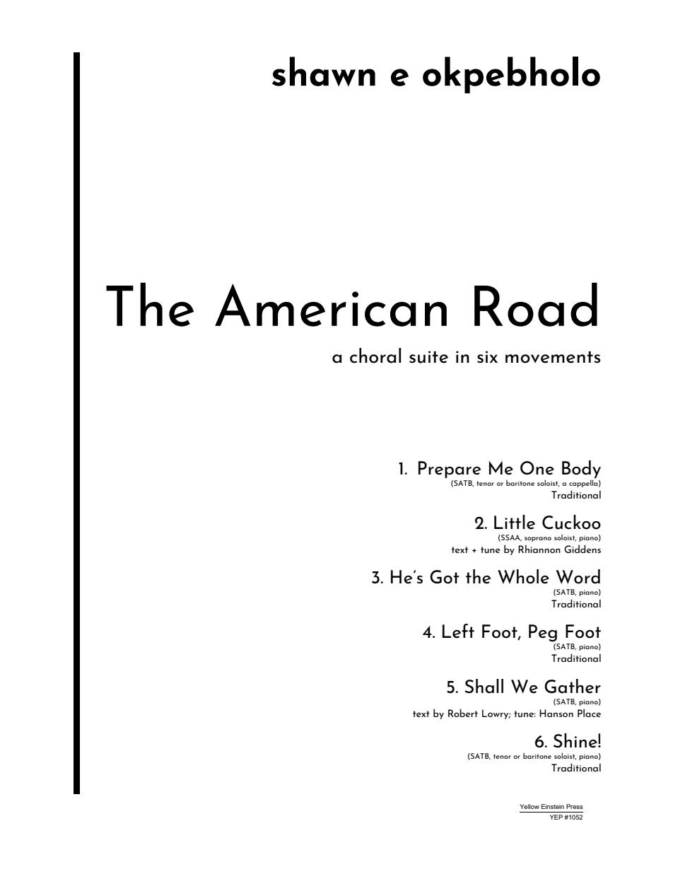 Okpebholo: The American Road