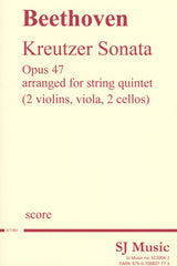 Beethoven: Sonata in A Major, Op. 47 (arr. for string quintet)