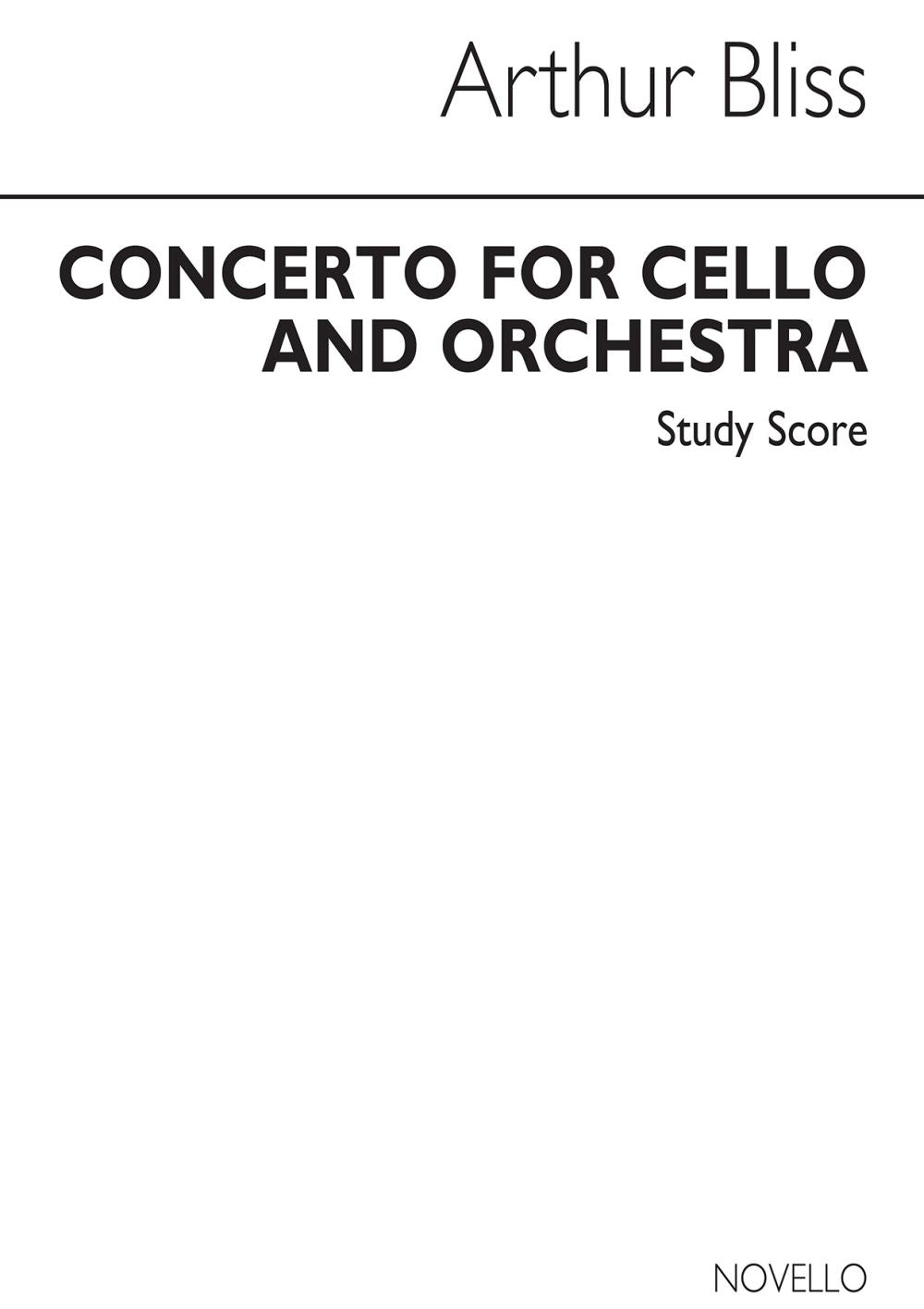 Bliss: Cello Concerto