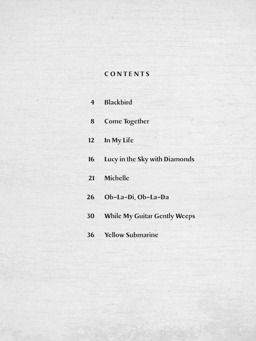 The Beatles for Piano Duet