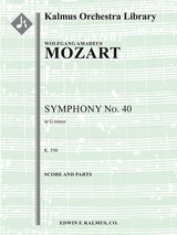Mozart: Symphony No. 40 in G Minor, K. 550